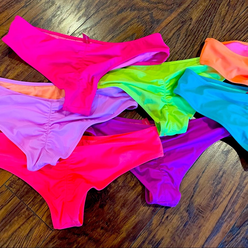 XS VS Cheeky Bikini Bottoms - All 6 Colors